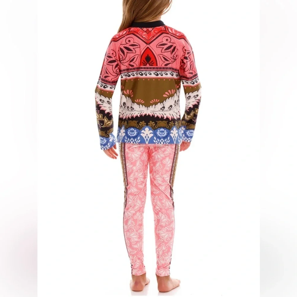 NEW AGUA BENDITA girl's antiq roni pants in pink